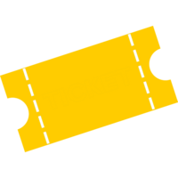 [Translate to Deutsch:] A yellow ticket 