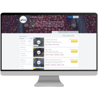 A computer screen with V-Hub opened 