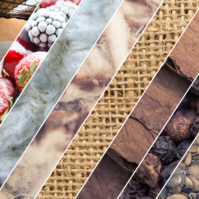 Eight different commodities are shown next to each other