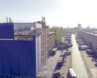The office and warehouses in Bremen from afar