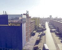 The office and warehouses in Bremen from afar